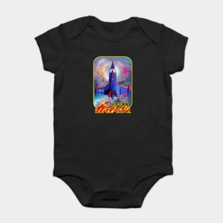 Battle of the planets God Phoenix Baby Bodysuit